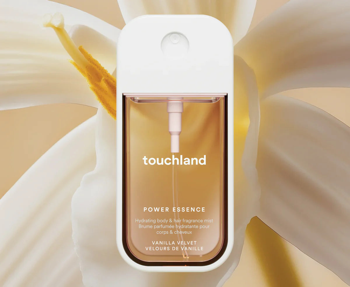 Touchland Vanilla Velvet Power Essence Hyaluronic Acid Body & Hair Mist