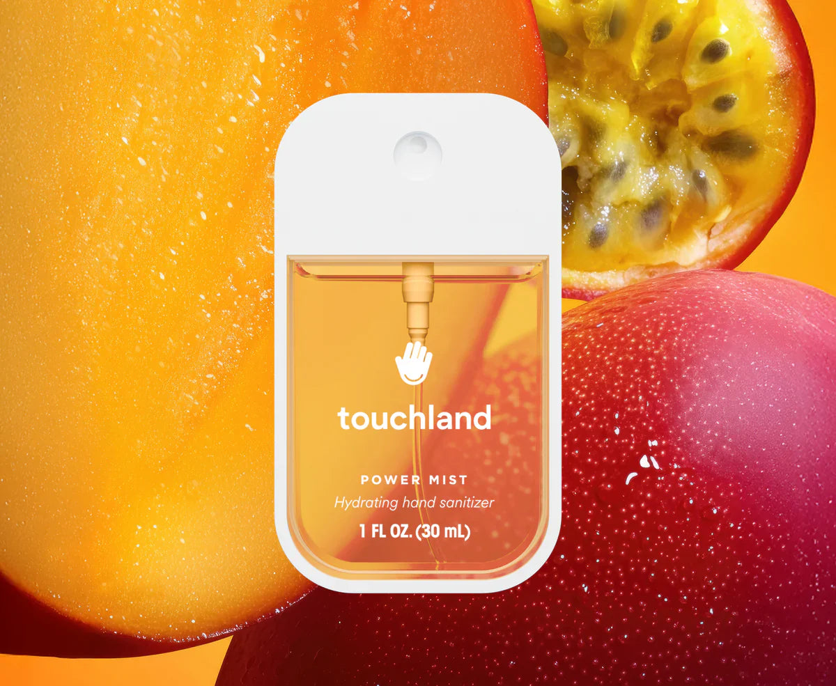 Touchland Mango Passion Power Mist Aloe Vera Hand Sanitiser
