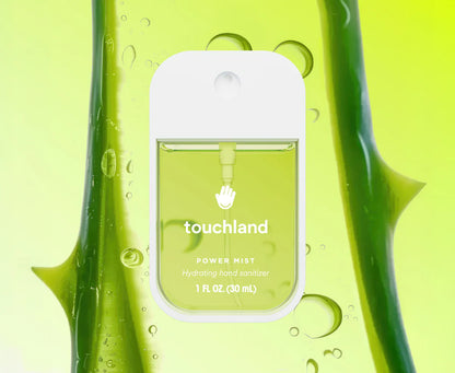 Touchland Aloe You Power Mist with Aloe Juice, Lime & Cedarwood Hand Sanitiser