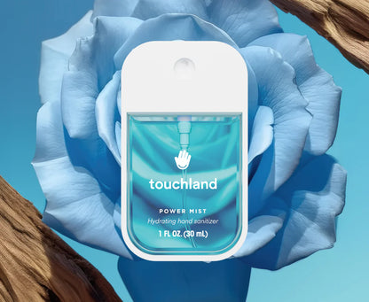 Touchland Blue Sandalwood Power Mist with Aloe, Rose & Lemon Hand Sanitiser