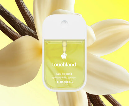 Touchland Vanilla Blossom Power Mist with Aloe, Mandarin & Coconut Hand Sanitiser