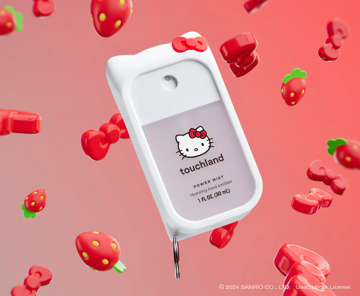 Touchland x Hello Kitty Berry Bliss Power Mist & Case Bundle