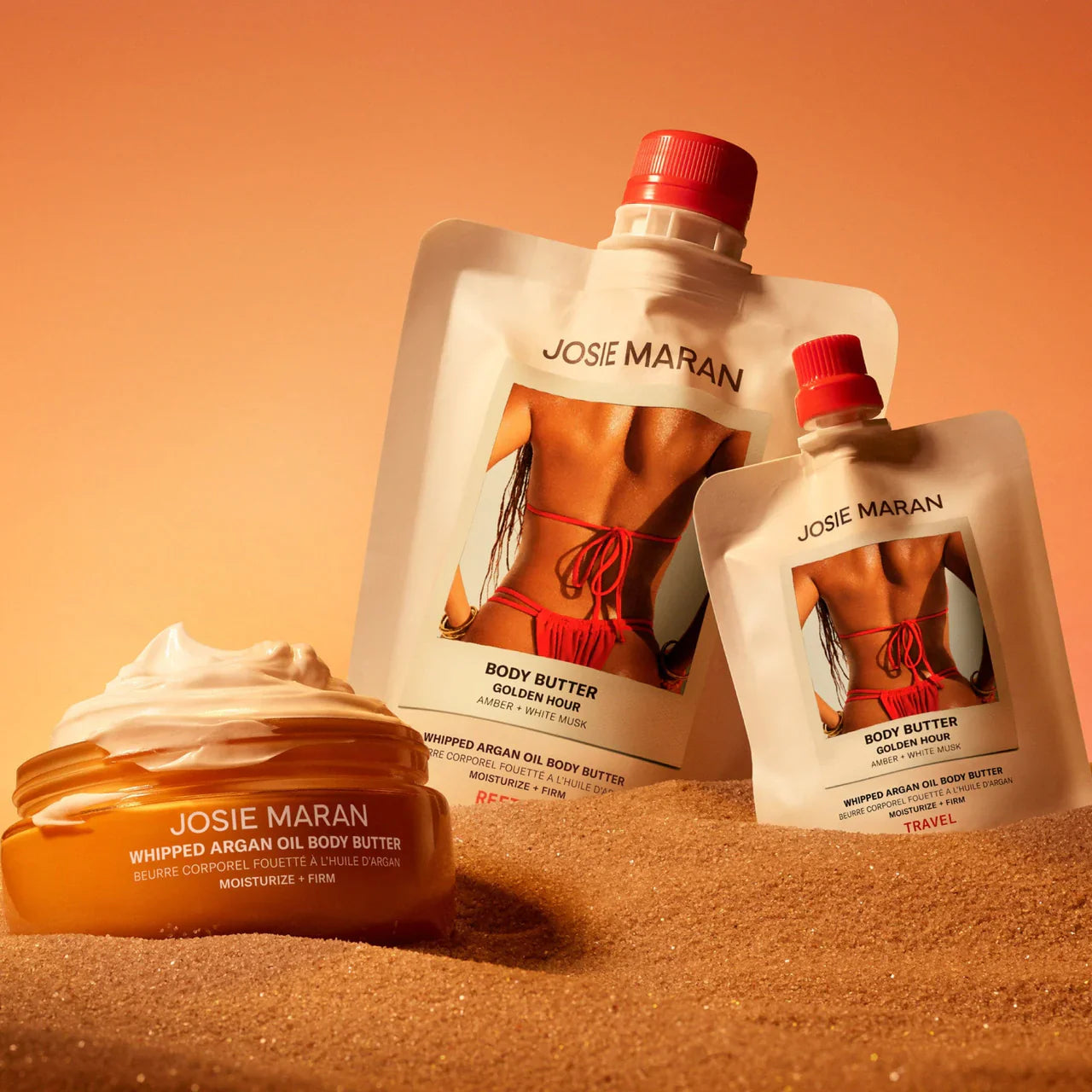 Josie Maran Golden Hour Whipped Argan Oil Body Butter