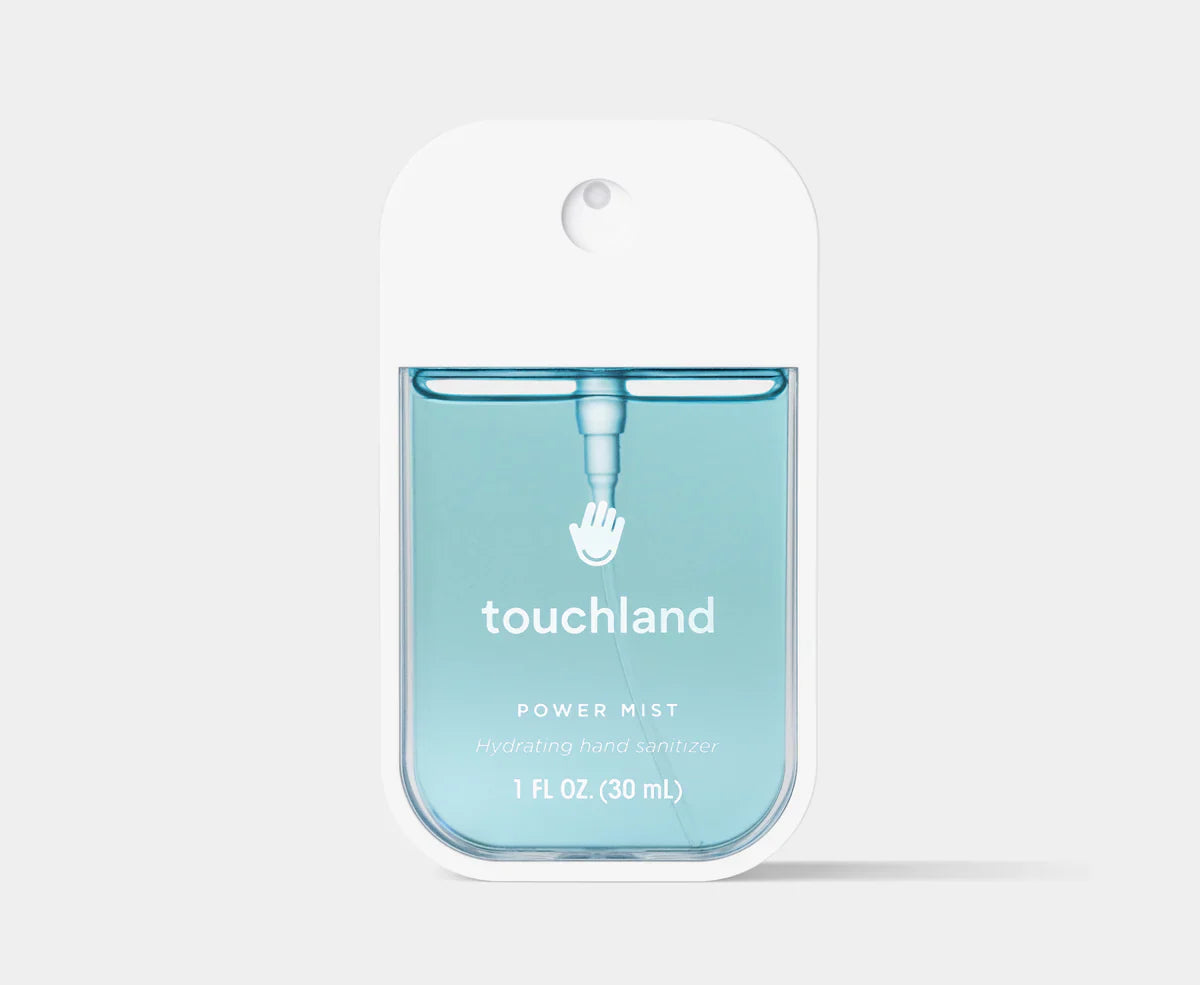 Touchland Frosted Mint Power Mist with Aloe, Spearmint & Thyme Hand Sanitiser