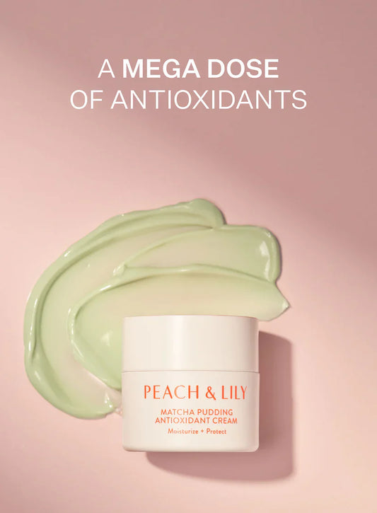 Peach & Lily Matcha Pudding Antioxidant Soothing Face Cream