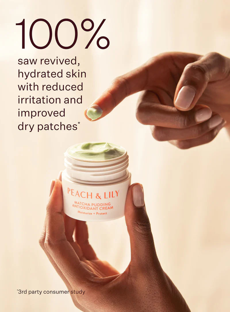 Peach & Lily Matcha Pudding Antioxidant Soothing Face Cream