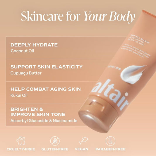 Saltair Santal Bloom Coconut & Kukui Nut Body Lotion