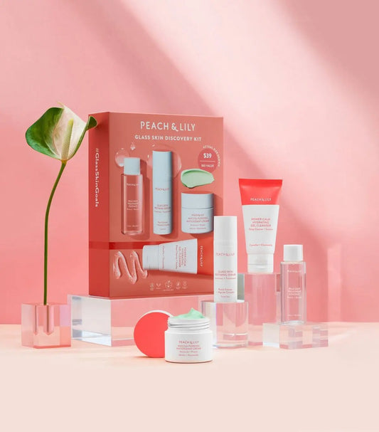 Peach & Lily Glass Skin 4-Step K-Beauty Discovery Routine Kit