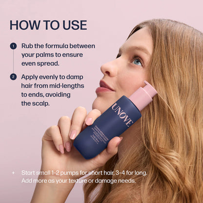 UNOVE Damage Repair Glass-Shine Leave-In Conditioner Cream