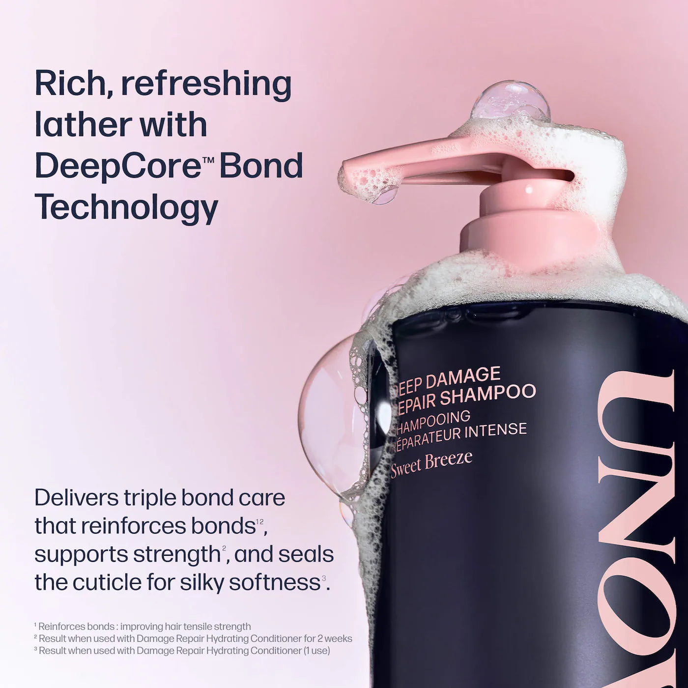UNOVE Deep Damage Repair Hydrating Keratin Shampoo