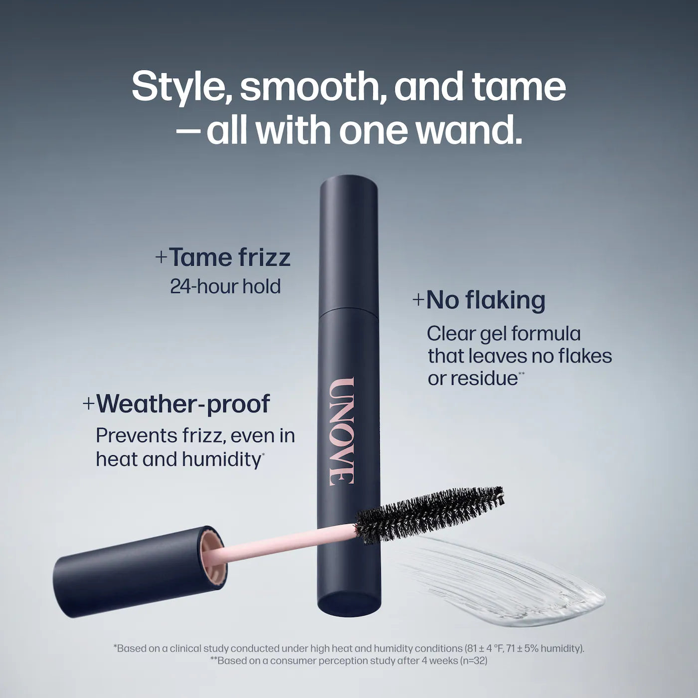 UNOVE Frizz-Calming 24H Flyaway Hair Taming Wand Stick